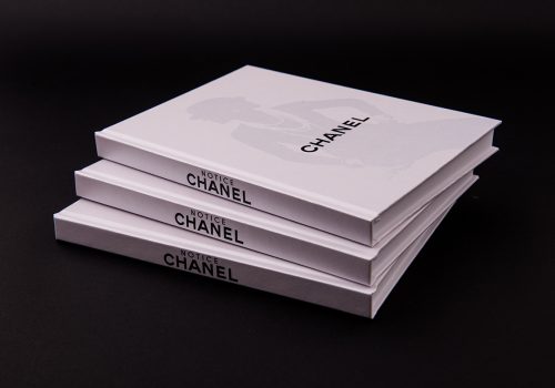 Модный ежедневник Chanel White Silhouette