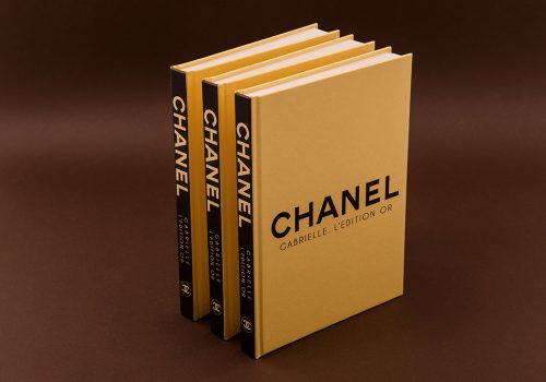 Модный блокнот Chanel Gold