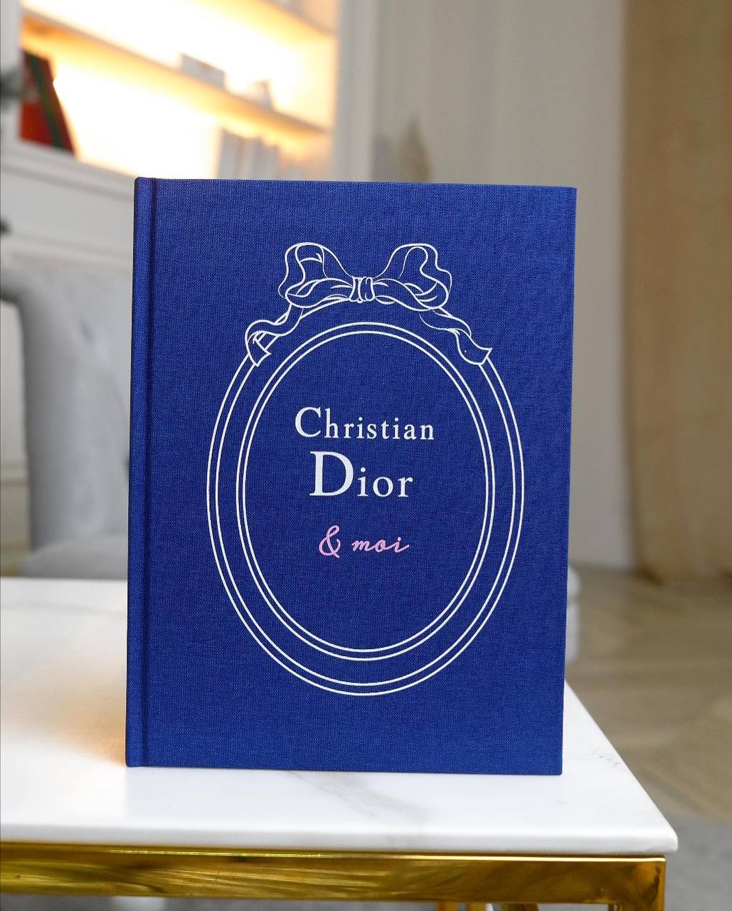 Блокнот Dior синий